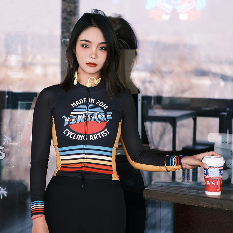 CA Cycling Artist骑行服女款长袖 薄款春夏舒适排汗速干骑行装备