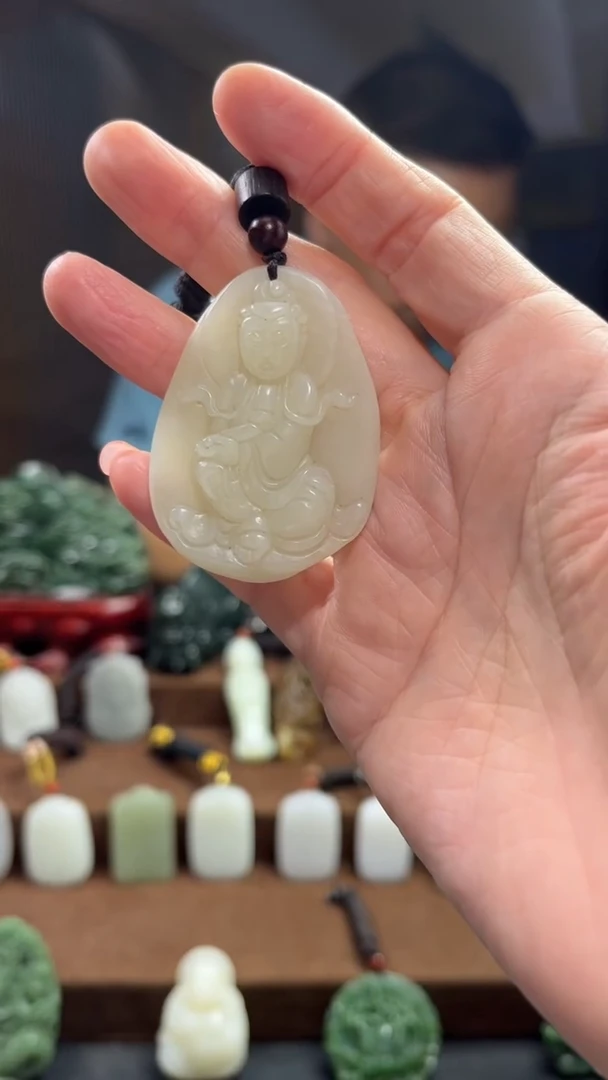 吊坠(不含链)未镶嵌和田玉·