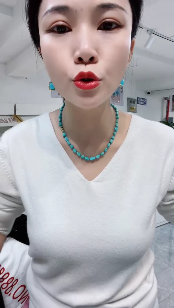 未镶嵌绿松石项链发货一件