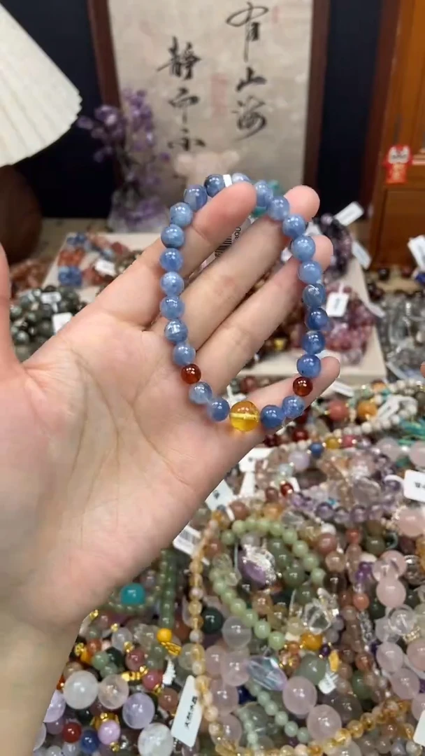 未镶嵌蓝晶石手串102
