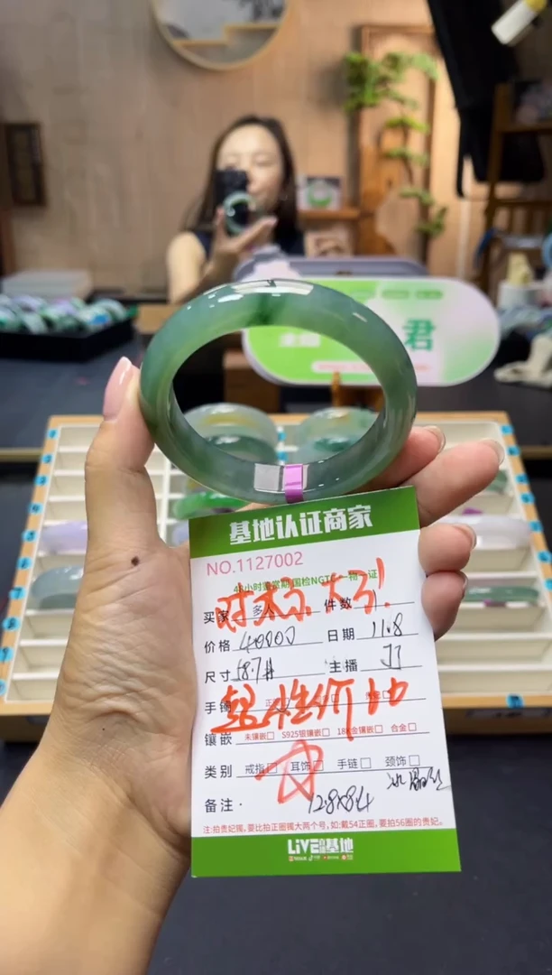 未镶嵌手镯翡翠多人