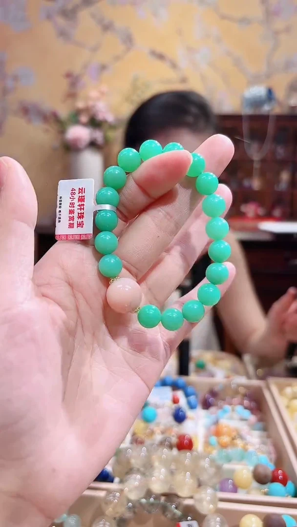 未镶嵌手串石英质玉澳玉设计款手串