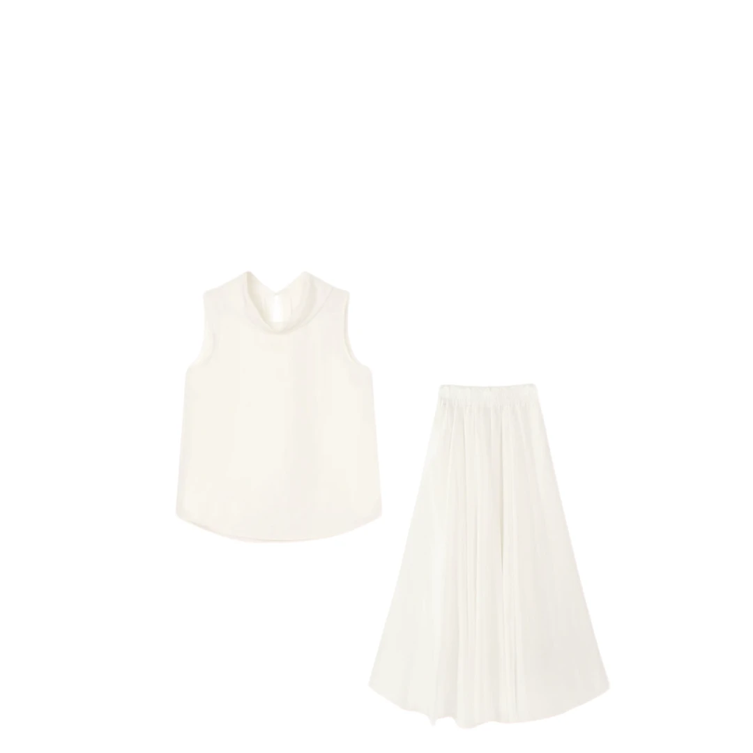 【LAOYUGAODING】高品质-25005轻奢通勤棉麻套装