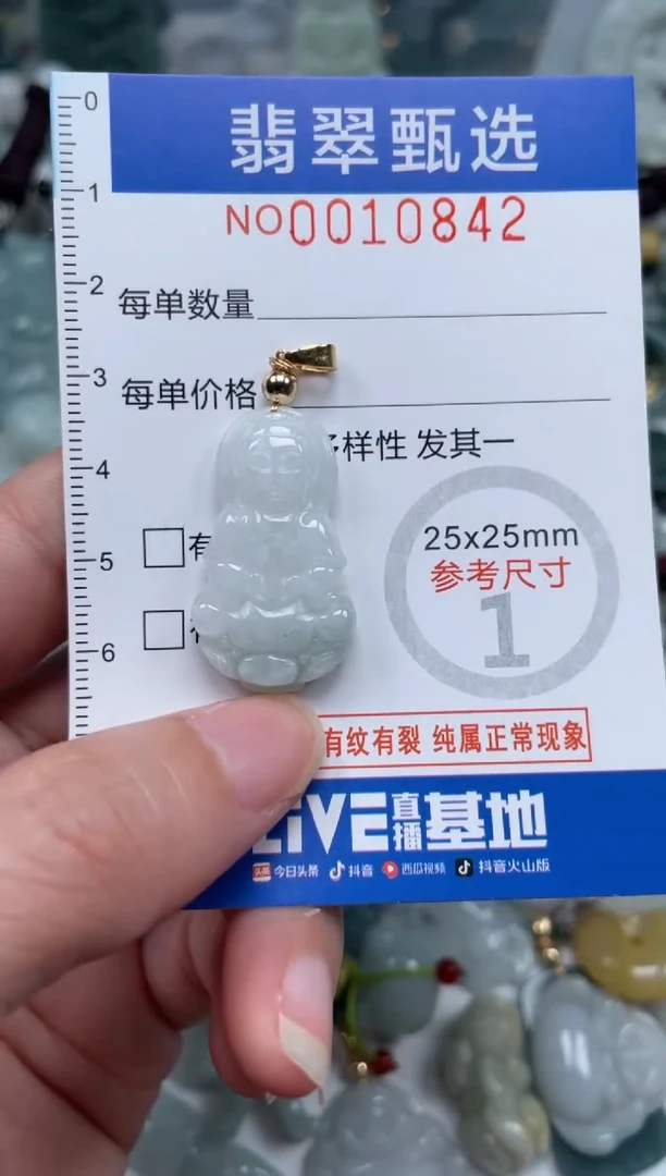 颈饰未镶嵌翡翠10842