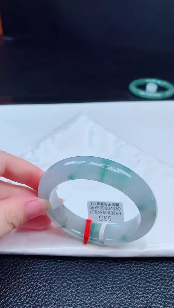 翡翠手镯未镶嵌缅甸天然翡翠A货手镯