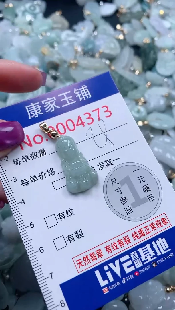颈饰未镶嵌翡翠4373
