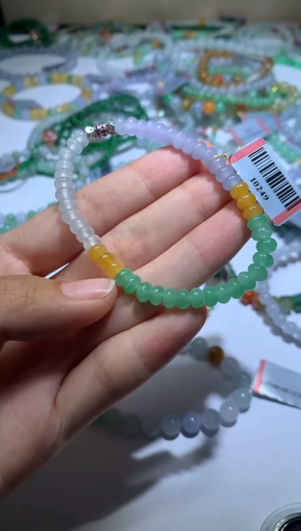 未镶嵌手链翡翠净货