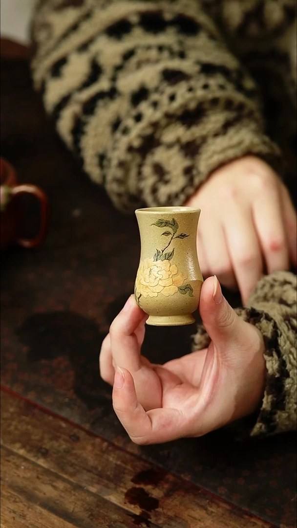 茶杯紫砂25号紫砂柴烧