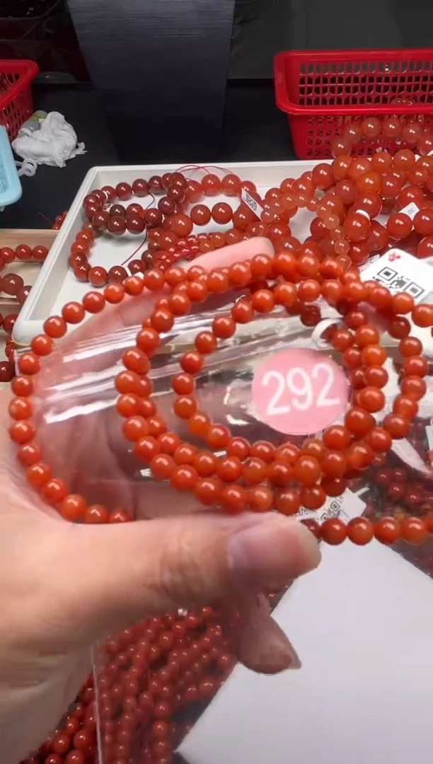 【闪购商品】南红玛瑙珠宝奇石未镶嵌292-5+随机多样性/一条