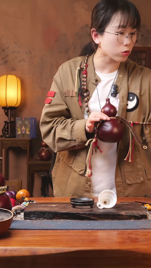 【闪购商品】192号精品大漆葫芦防腐防渗装水茶酒