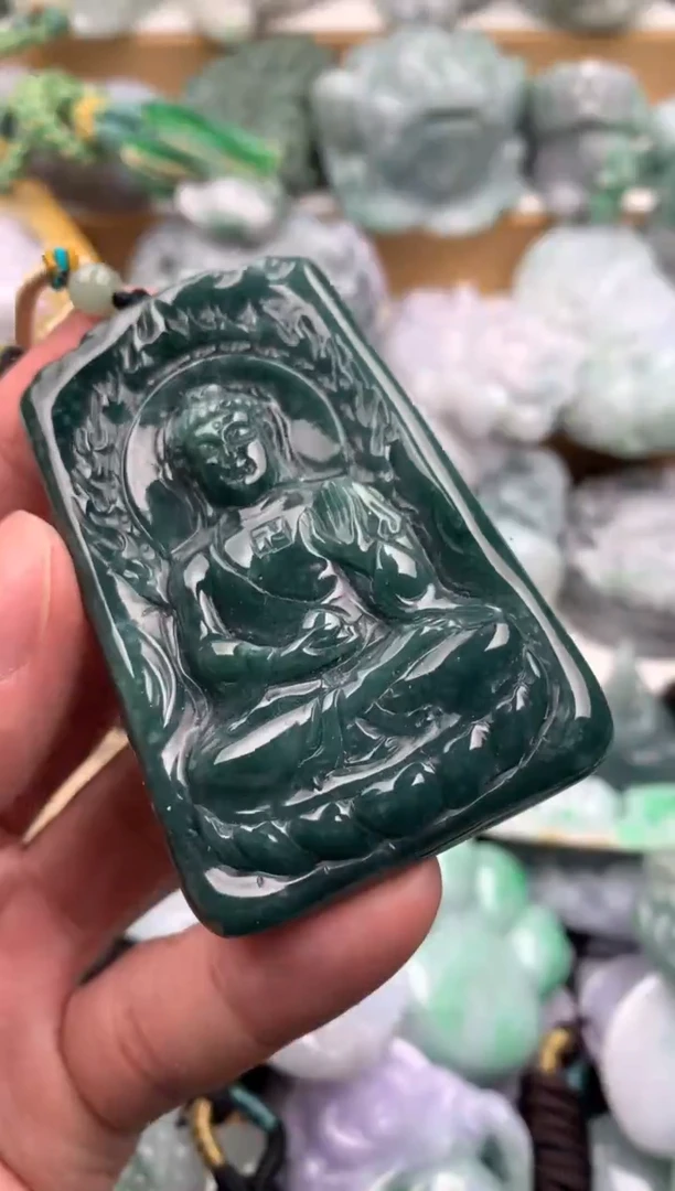 吊坠(不含链)未镶嵌翡翠1