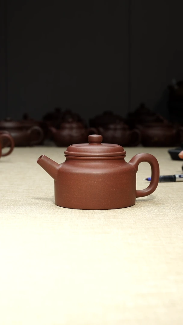 茶壶底槽青用****开德中230毫升瑕疵壶