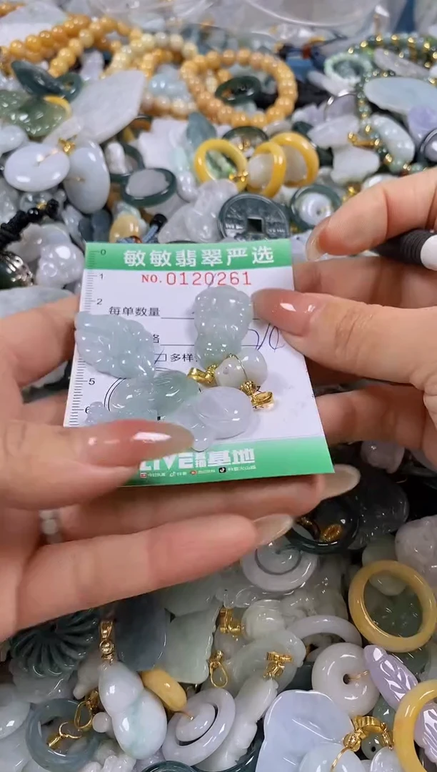 【闪购商品】翡翠颈饰未镶嵌闪购0120261多样性发其一