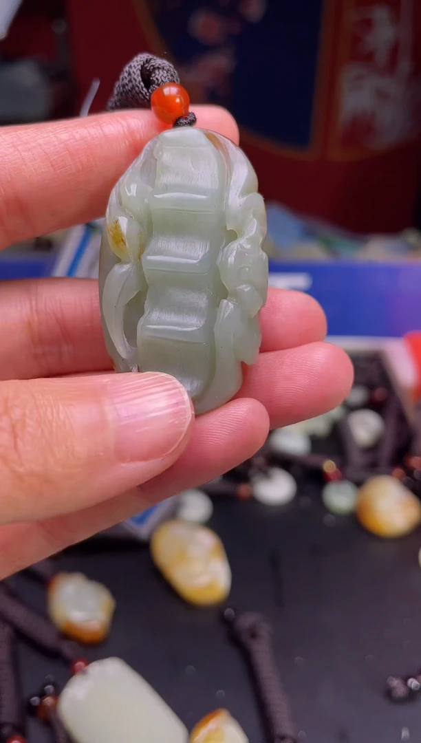 颈饰未镶嵌和田玉123