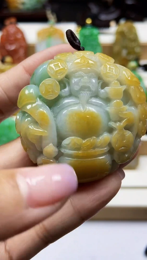 未镶嵌挂件翡翠翡翠A货