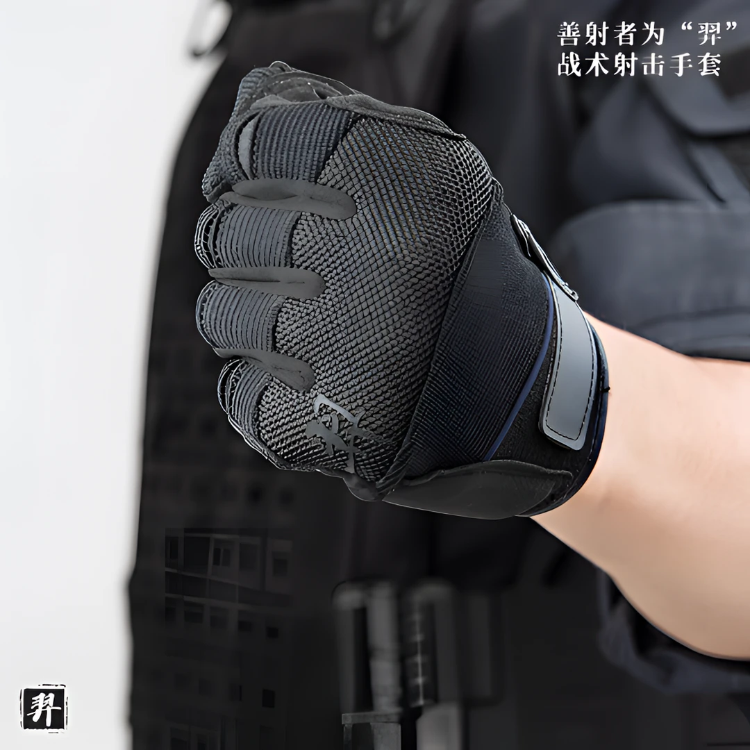 铁竞羿2.0战术手套耐磨户外机能骑行手套透气射击手套可触屏减震
