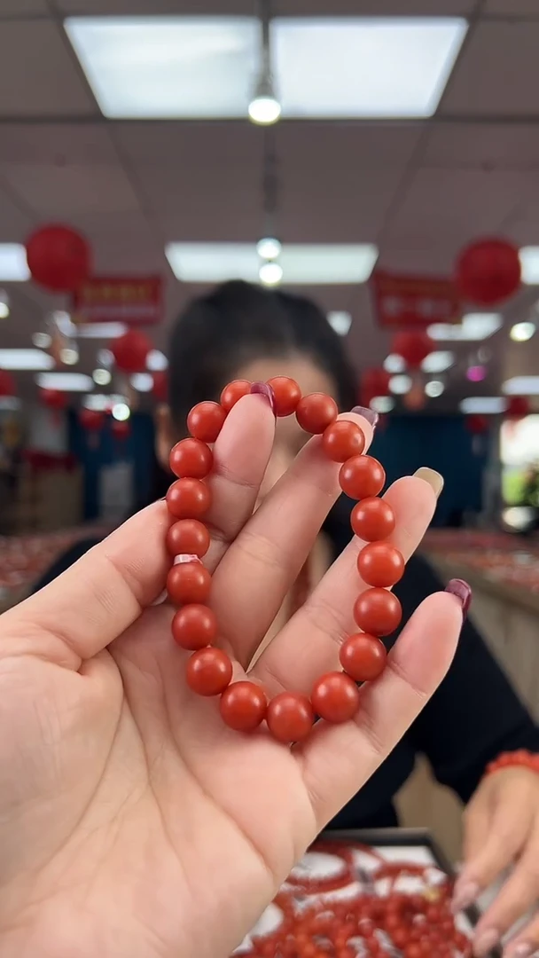 【闪购商品】南红玛瑙珠串未镶嵌多样发其一/10/HS9992181