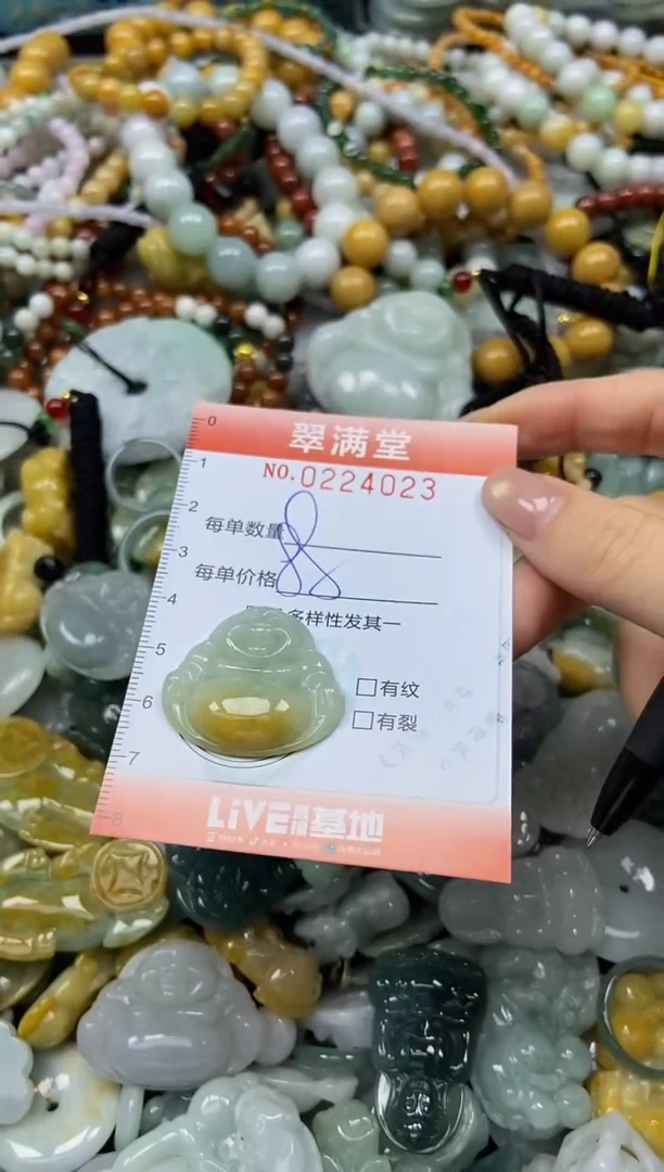 颈饰未镶嵌翡翠闪购0224023