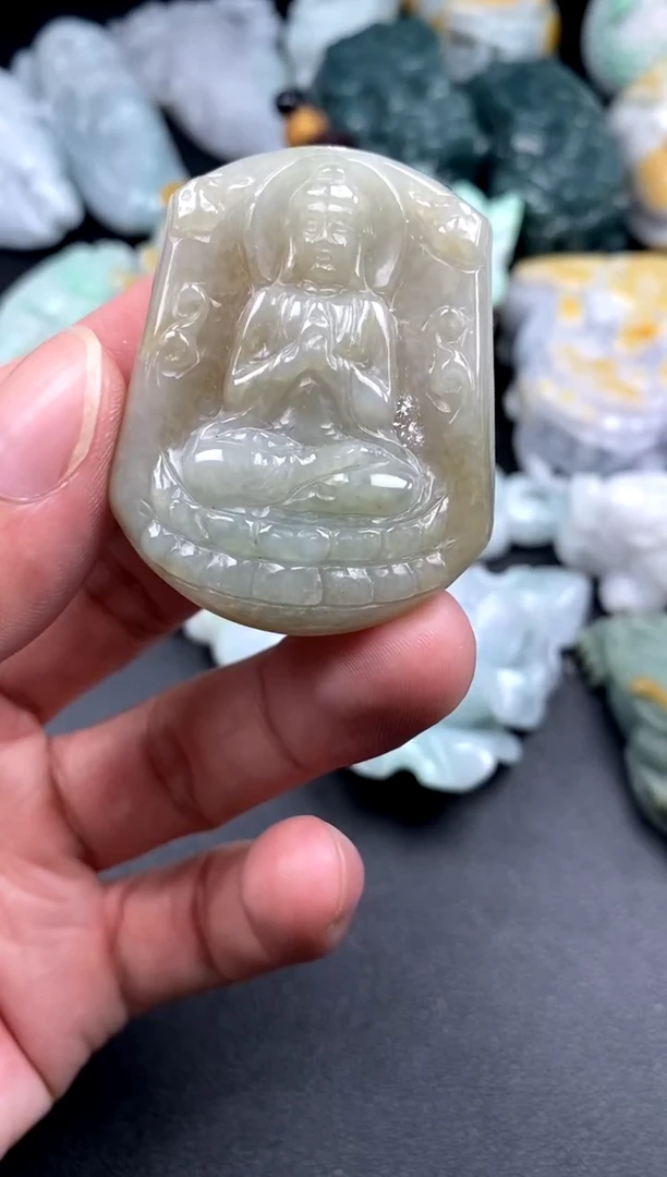吊坠(不含链)未镶嵌翡翠1