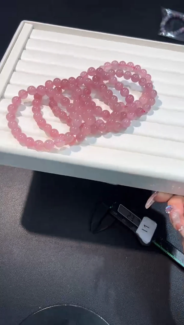 【闪购商品】水晶手串未镶嵌10Y多样性发其一/1条9mm默认微瑕