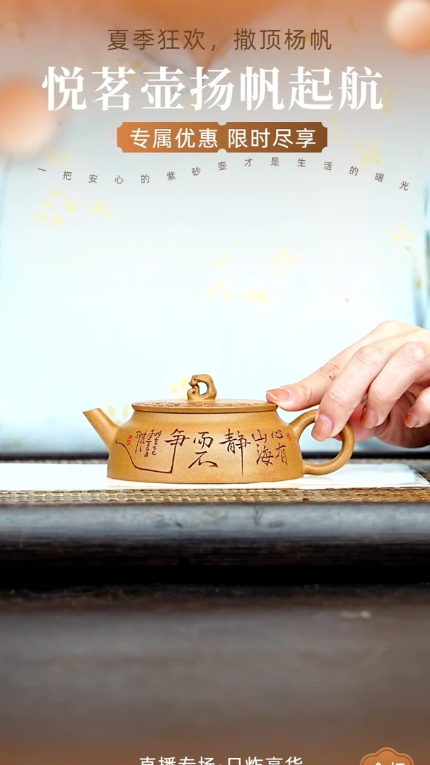 茶壶紫砂宜兴紫砂壶     14