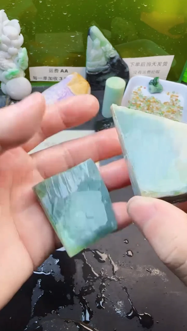 翡翠未镶嵌颈饰天然翡翠120