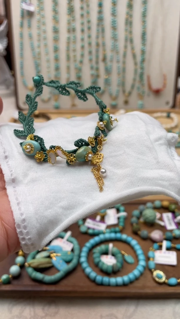 【闪购商品】绿松石珠宝奇石银S925镶嵌23