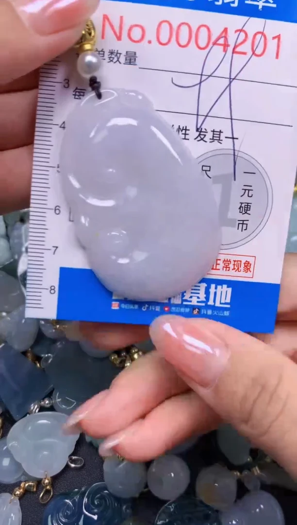 吊坠(不含链)未镶嵌翡翠4201