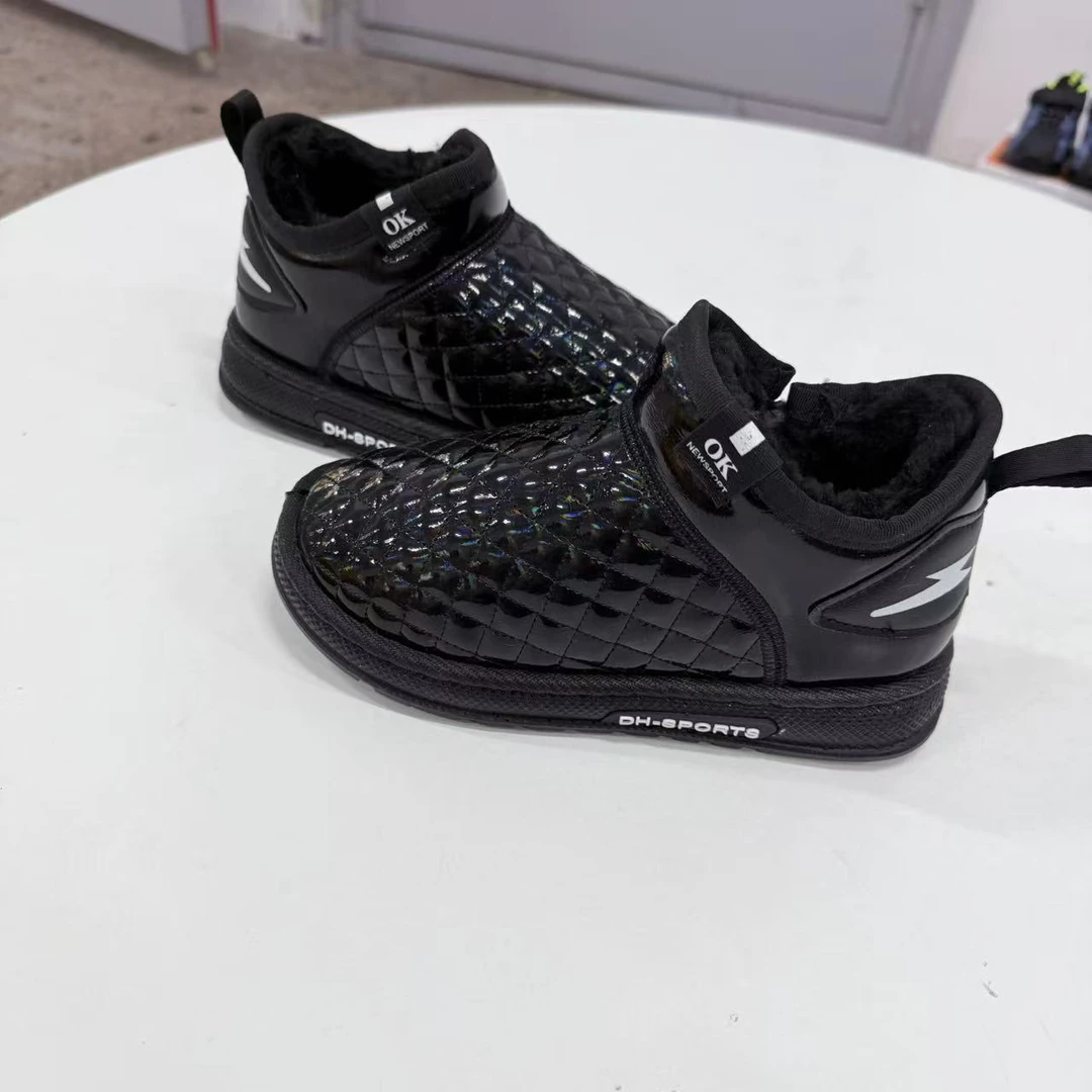 6051儿童雪地靴冬季新款童鞋男童女童加绒冬鞋保暖