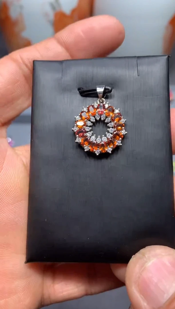 【闪购商品】石榴石颈饰未镶嵌W77（随机性发货只发一单）