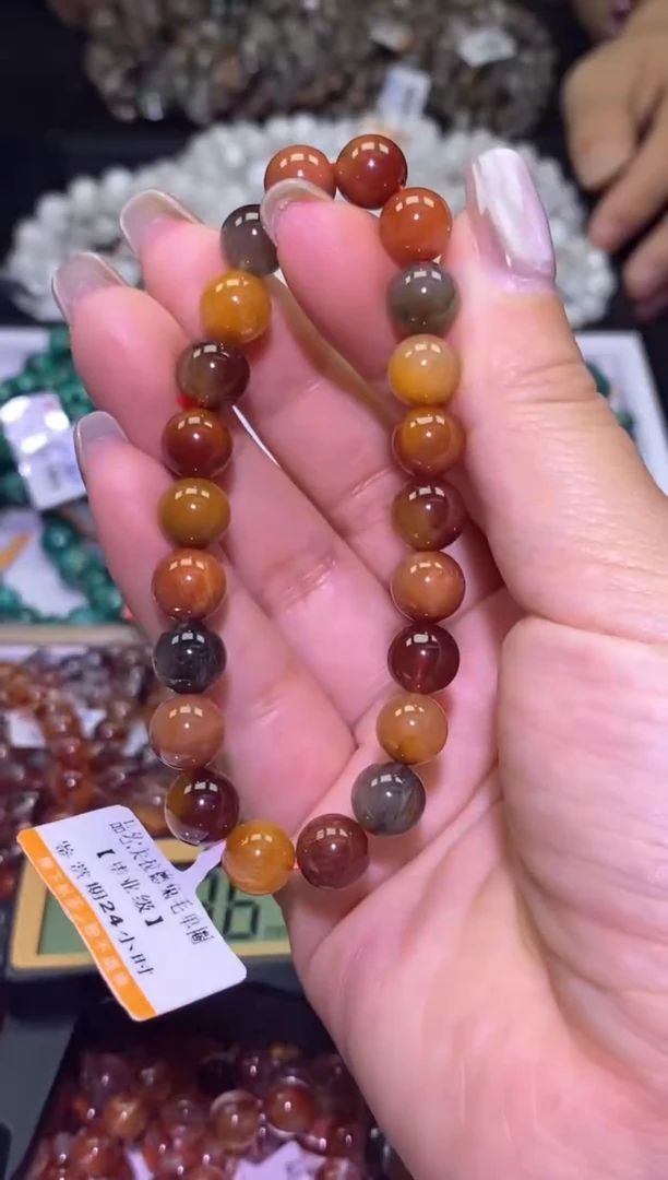 未镶嵌手链水晶兔毛-A07-多样性发其一