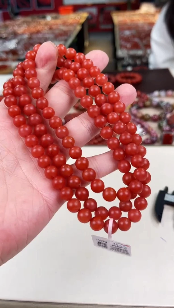 未镶嵌保山多圈8+南红玛瑙（多样式发其一）