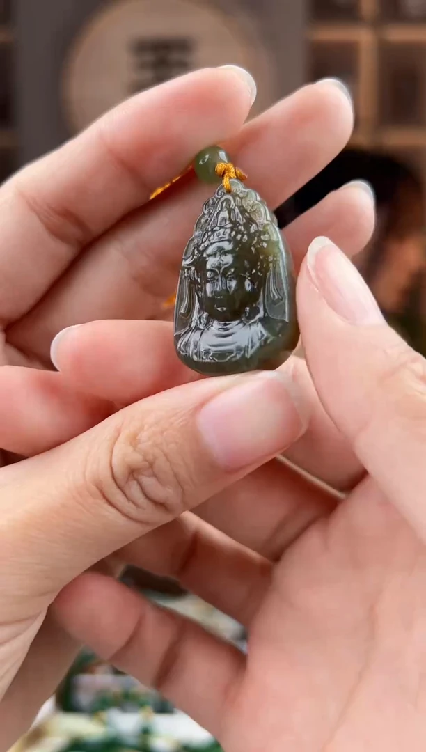 颈饰未镶嵌和田玉拍一发一，拍一发一