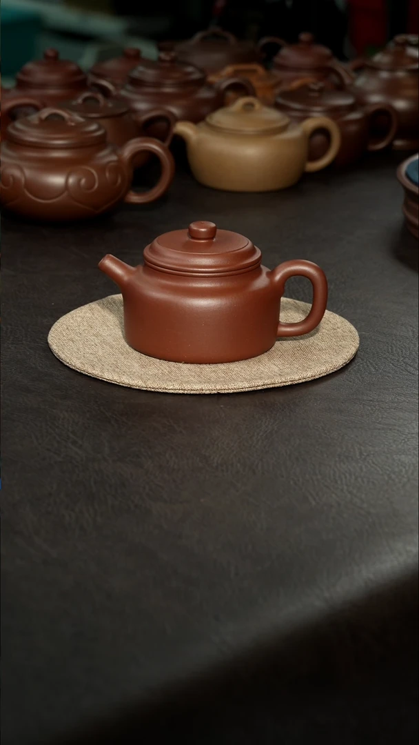 茶壶紫砂06底槽清德钟200cc