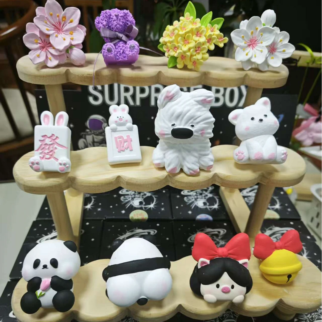 车载香薰石膏盲盒一抽