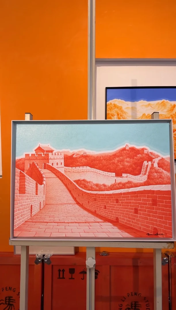 油画冯丽鹏油画原作