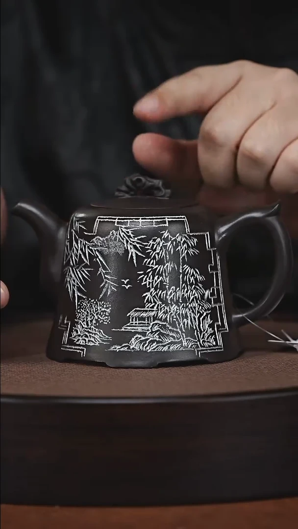 茶壶紫砂原矿紫砂壶