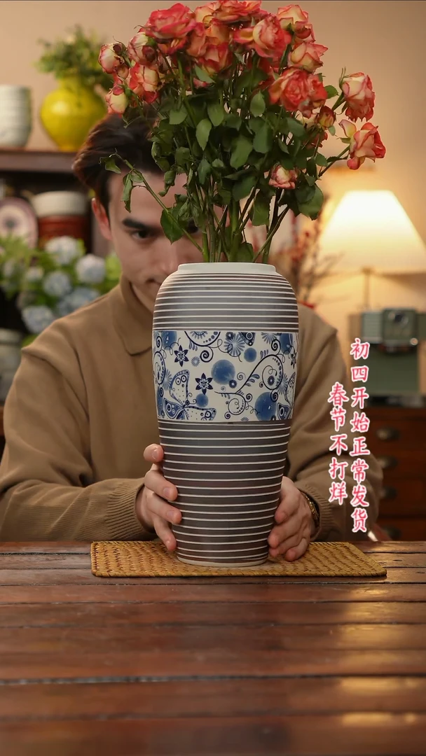 【闪购商品】摆件景德镇手作艺术感高温瓷