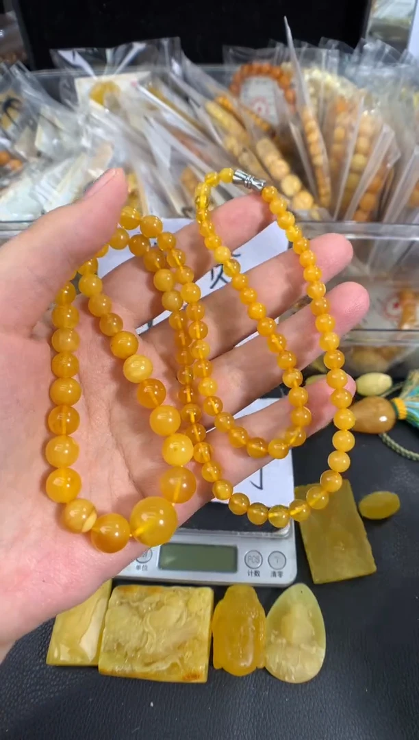 蜜蜡未镶嵌珠宝奇石1