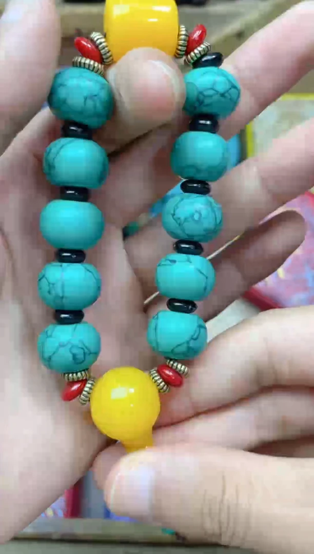 未镶嵌蜜蜡手链点击链接下单即可