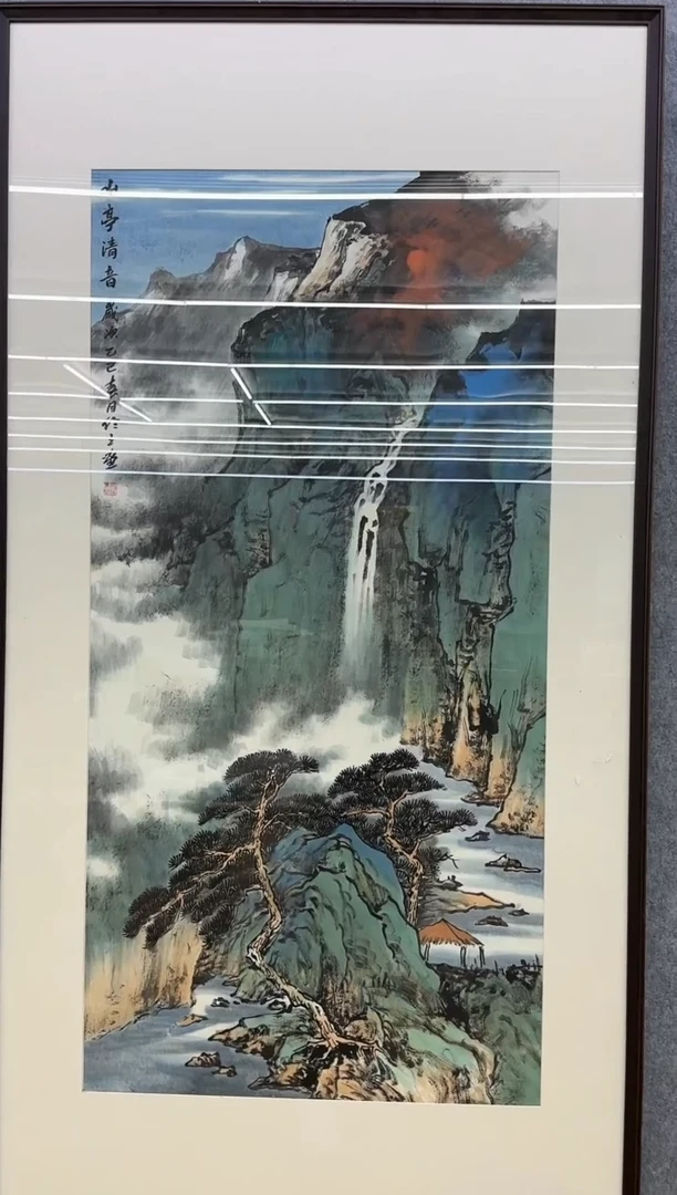 绘画xc张伦玉-四尺-国画