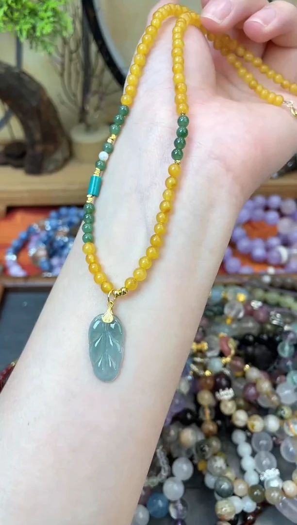 【闪购商品】蜜蜡颈饰未镶嵌413项链