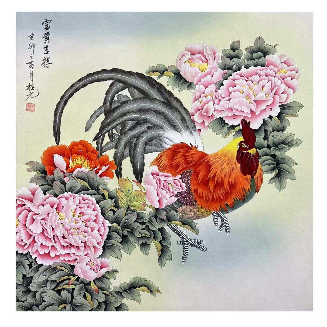 桂元老师花鸟国画作品