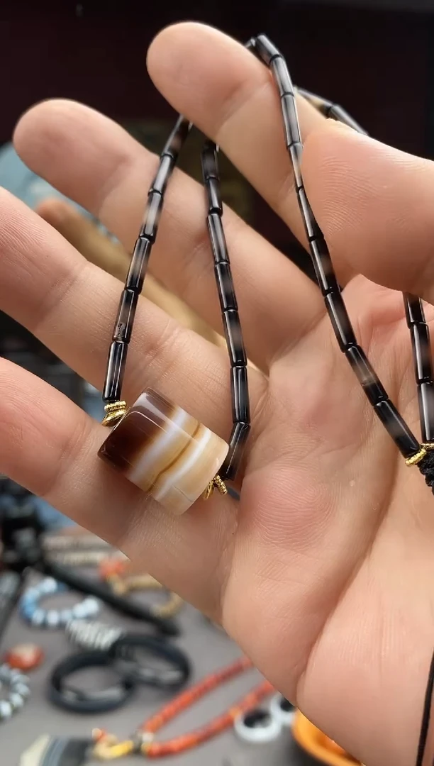 玛瑙/玉髓13未镶嵌-0605（每颗都不一样，多样性发）