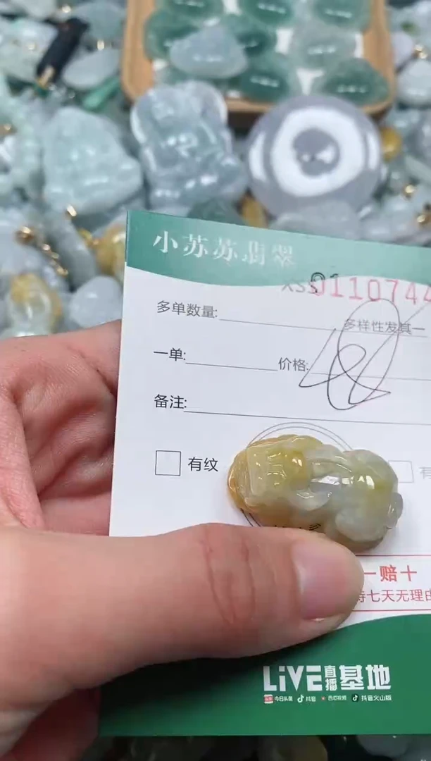 【闪购商品】翡翠颈饰未镶嵌闪购商品0110744