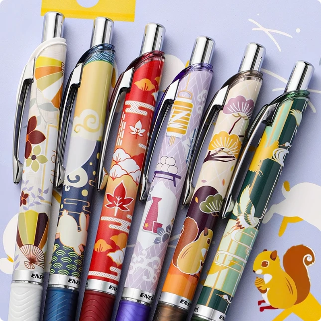 日本pentel派通bln75自动铅笔【颜色不挑，发3支】