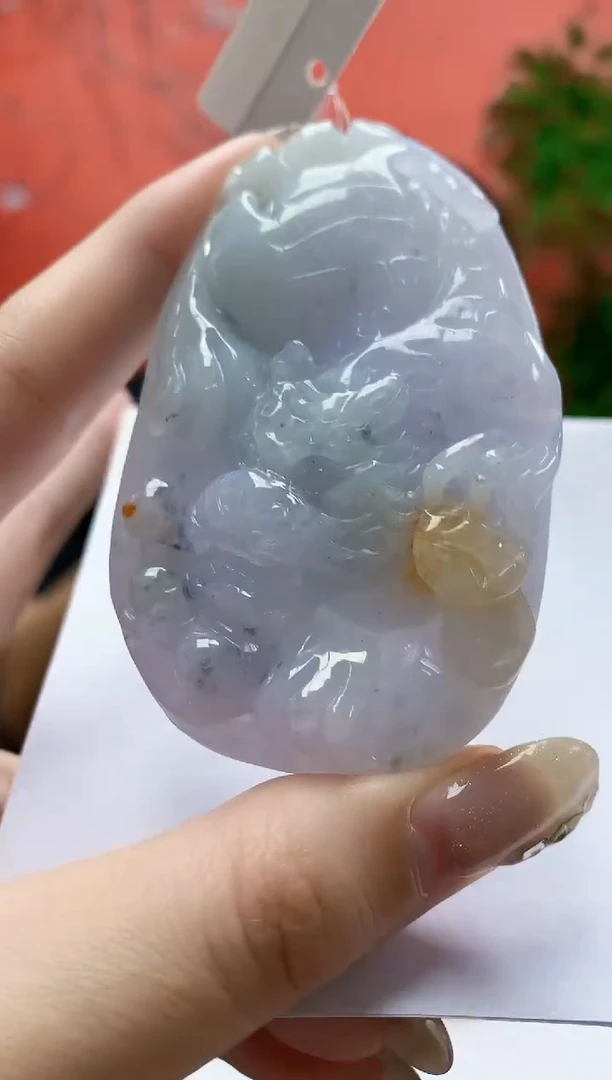 未镶嵌定制翡翠4868jw-毛货挂件67
