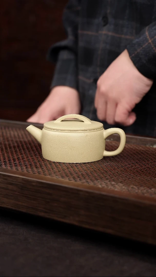 【闪购商品】紫砂茶壶本绿汉瓦