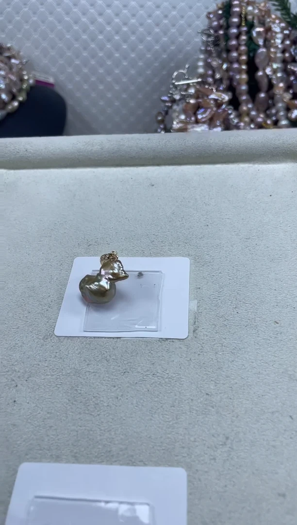 【闪购商品】淡水珍珠吊坠(不含链)未镶嵌【纯恬珍珠】