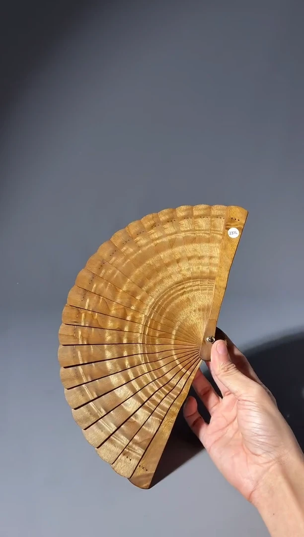 其他楠木（金丝楠）葡***泳231号15cm小叶桢楠扇子掌中扇